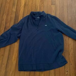 Men’s XL long sleeve navy quarter zip